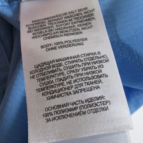 Columbia Mens Blue Omni-Wick Advanced Evaporation Button Down shirt Size… - Picture 10 of 13